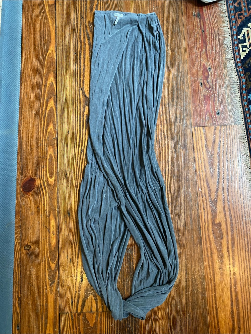 Splendid Slate Gray Jersey Infinity Scarf